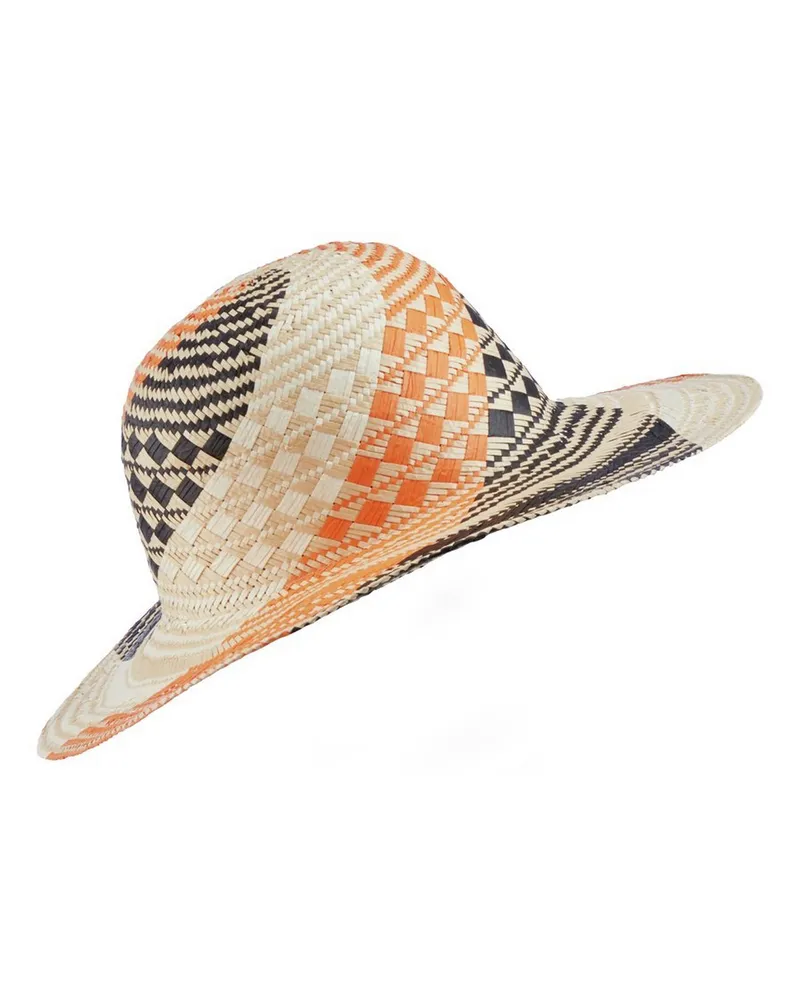 Peter Hahn Strohhut  beige Beige
