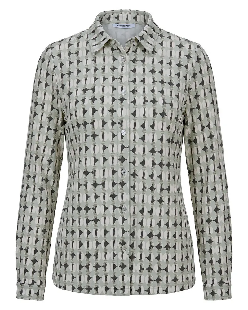 Peter Hahn Jersey-Bluse  grün Grün