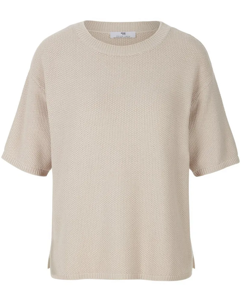 Peter Hahn Pullover 1/2-Arm aus 100% Baumwolle  beige Beige