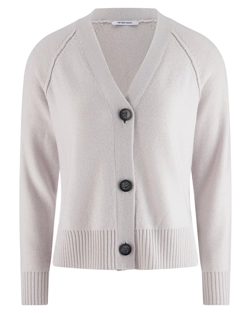Peter Hahn Strickjacke  beige Beige
