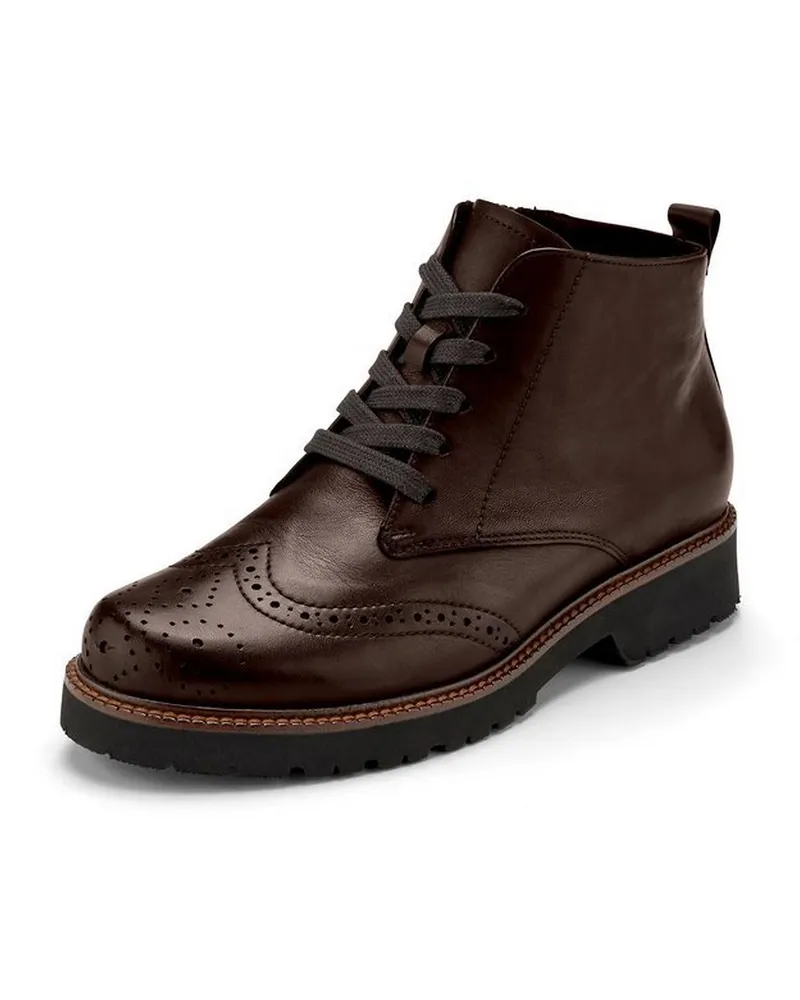 Semler  Schnür-Stiefelette Barbara  braun Braun