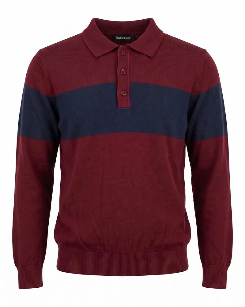 Louis Sayn Polo-Pullover  rot Rot