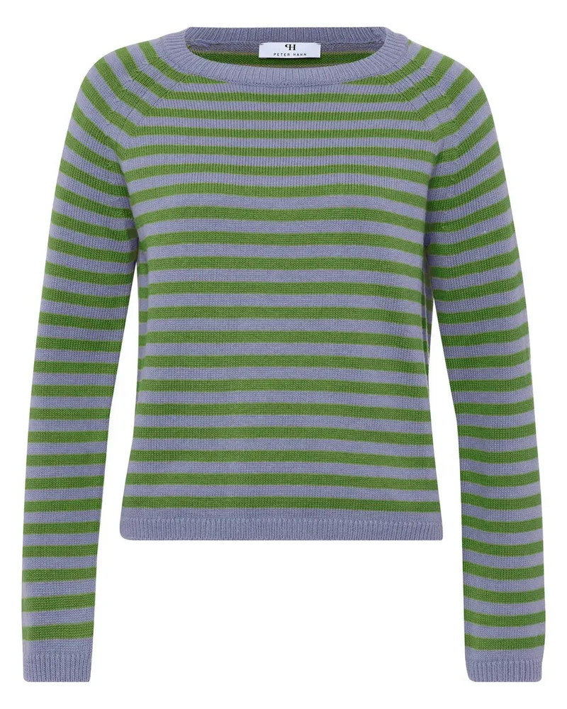 Peter Hahn Rundhals-Pullover  mehrfarbig Mehrfarbig