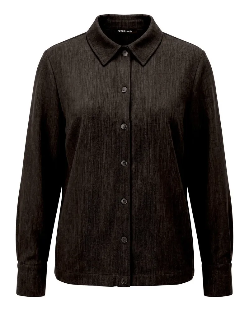 Peter Hahn Bluse  braun Braun