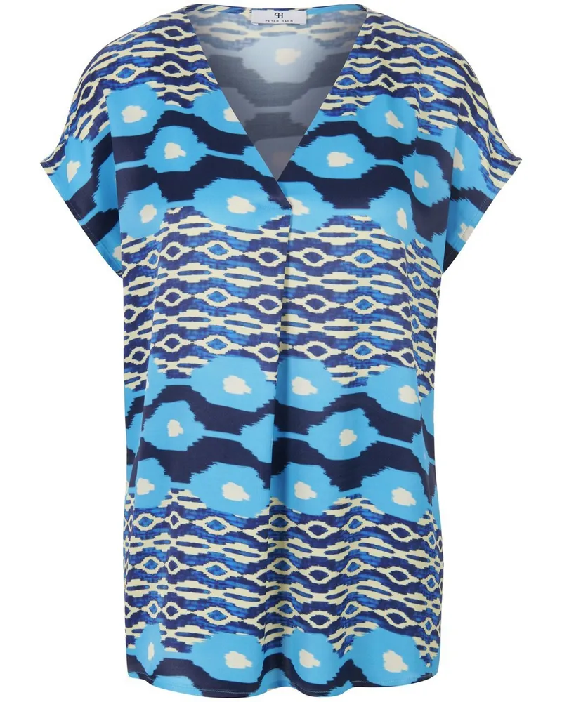 Peter Hahn Bluse  blau Blau