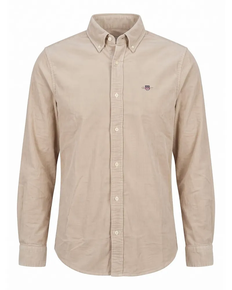 Gant Cordhemd  weiss Weiss