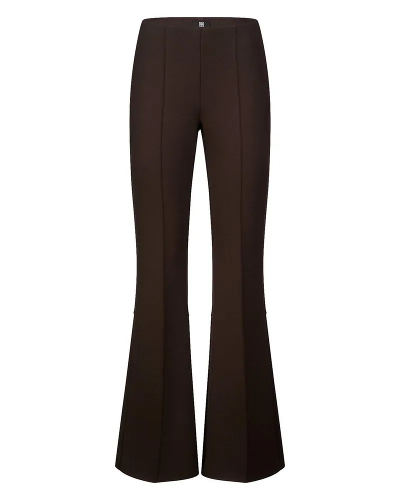 Riani Bootcut-Jersey-Hose  braun Braun