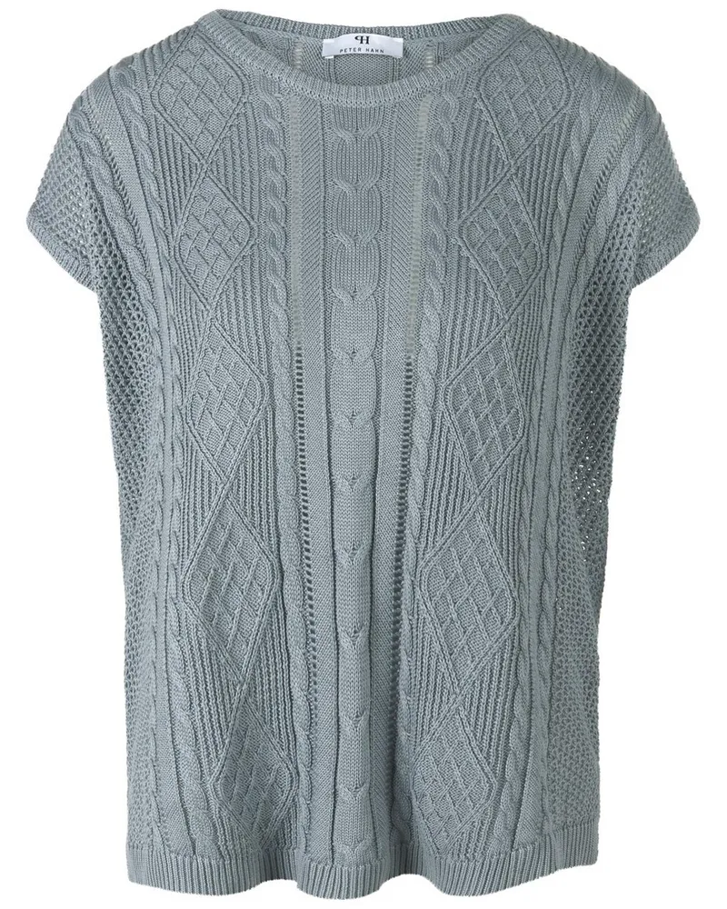 Peter Hahn Pullover aus 100% SUPIMA®-Baumwolle  blau Blau