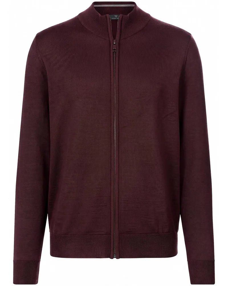 Peter Hahn Strickjacke  rot Rot