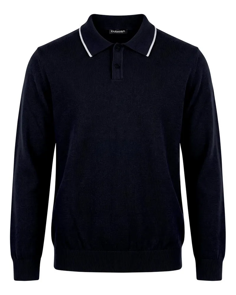 Louis Sayn Polo-Pullover  blau Blau