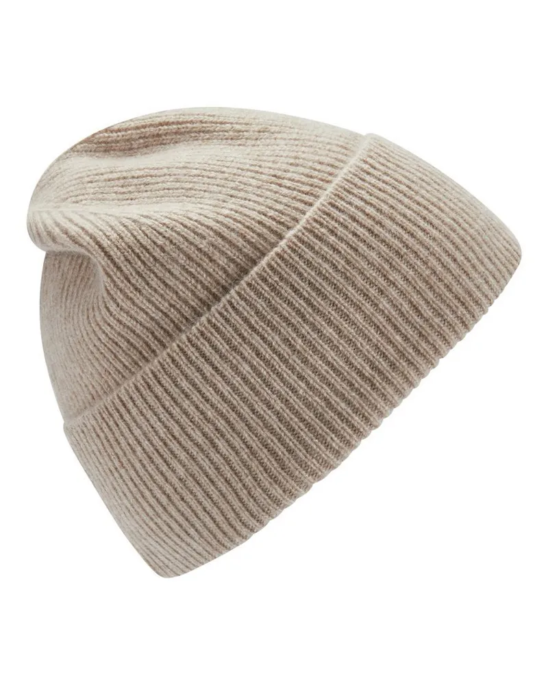 Peter Hahn Mütze  Cashmere beige Beige