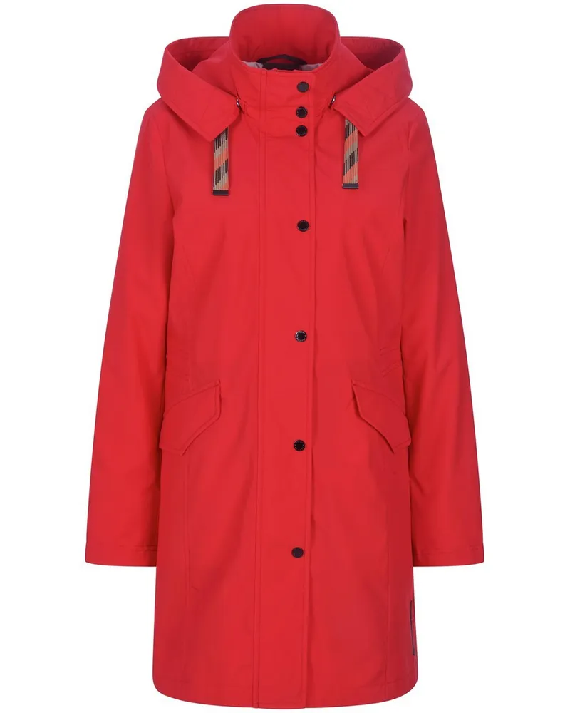 Fuchs Schmitt Rainwear-Long-Jacke  rot Rot