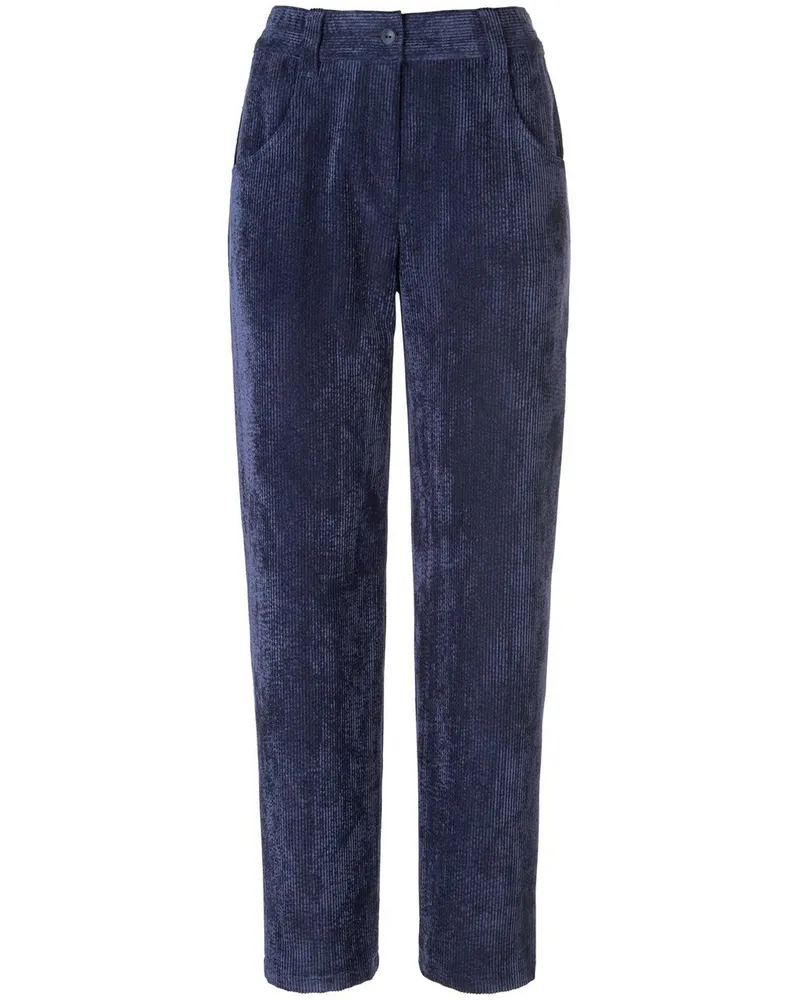 Peter Hahn 7/8-Cordhose  blau Blau
