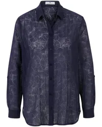 Peter Hahn Bluse  blau Blau