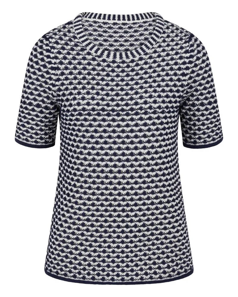 St. Emile Rundhals-Pullover  blau Blau