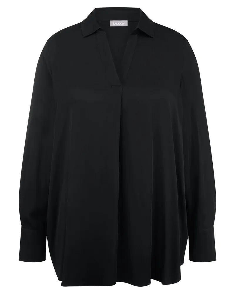Gerry Weber Long-Bluse  schwarz Schwarz