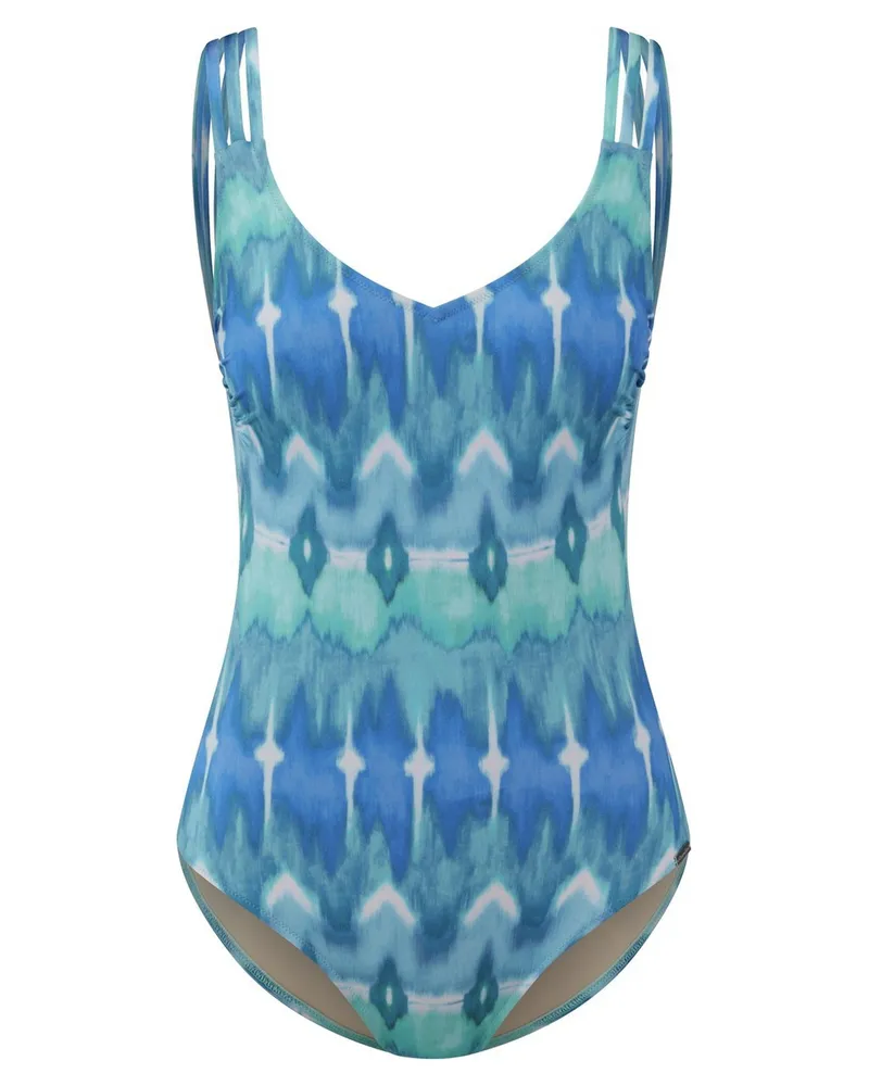 Charmline Badeanzug  blau Blau