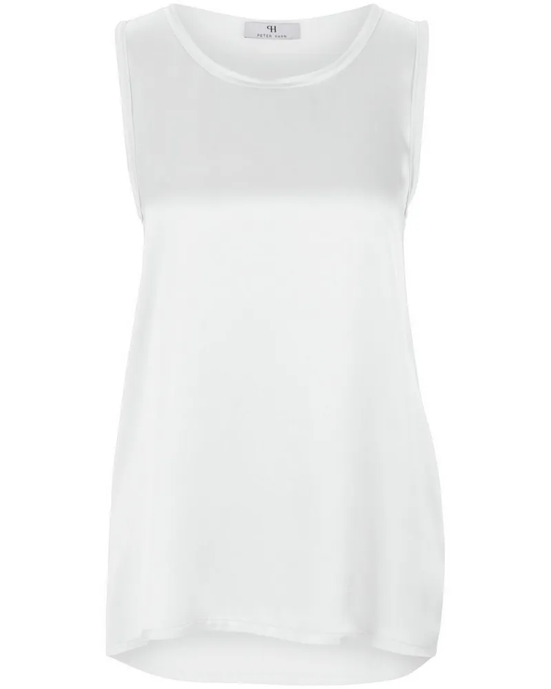Peter Hahn Long-Top  weiss Weiss