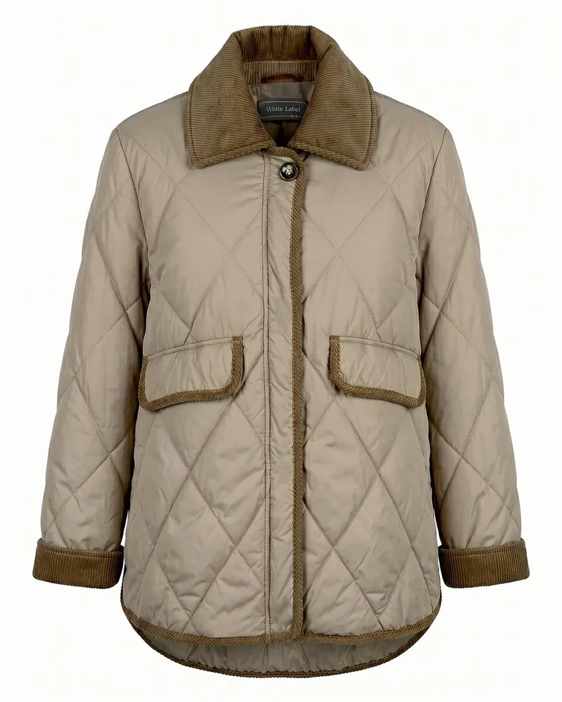White Label Steppjacke  beige Beige