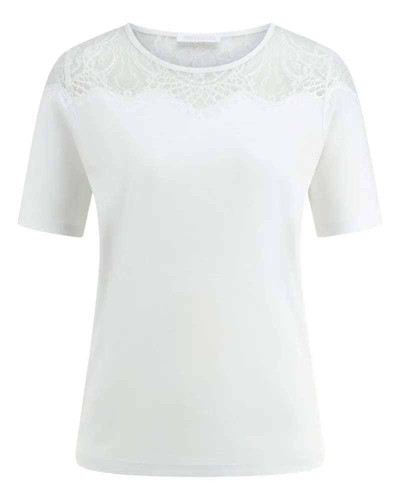 St. Emile Rundhals-Shirt  weiss Weiss