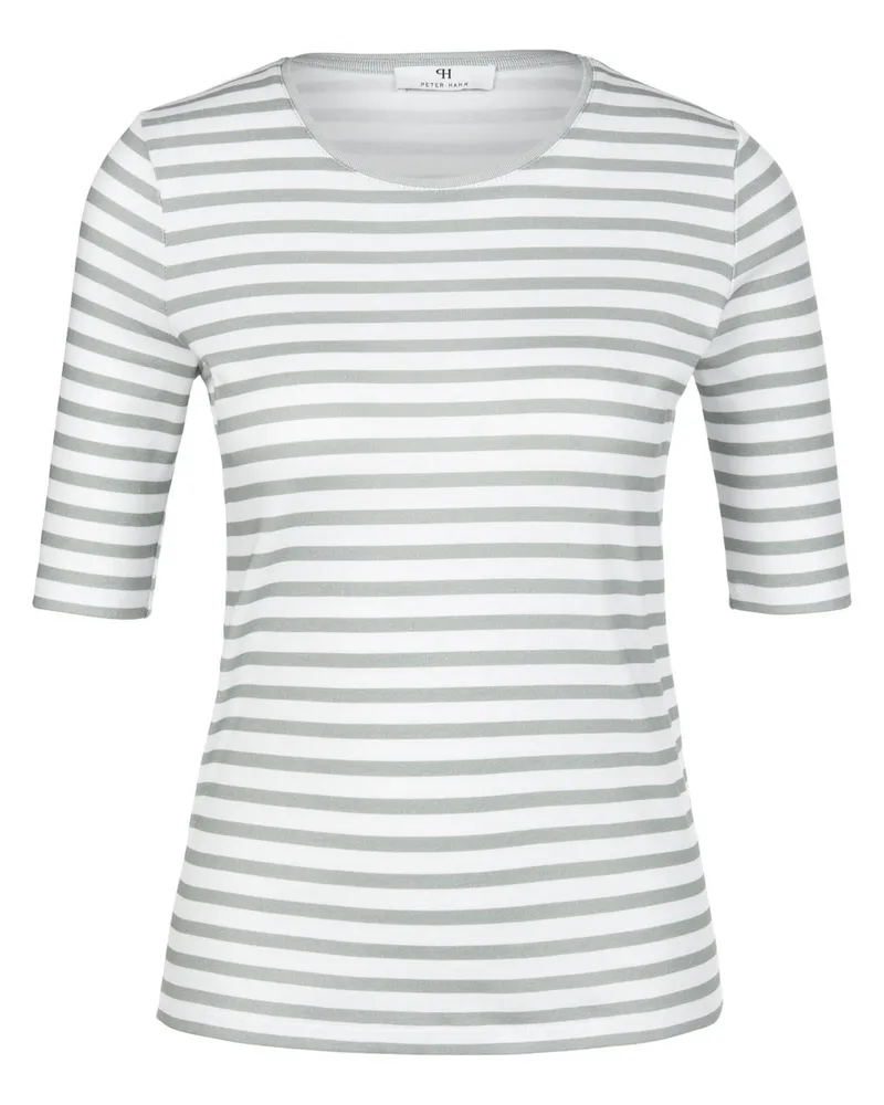 Peter Hahn Rundhals-Shirt im 2er-Pack  weiss Weiss