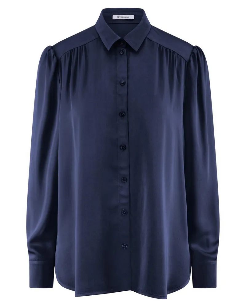 Peter Hahn Bluse  blau Blau