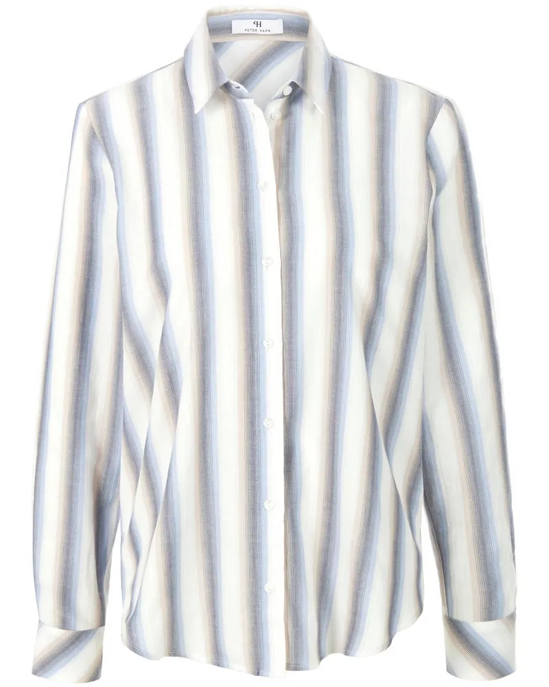 Peter Hahn Bluse  blau Blau