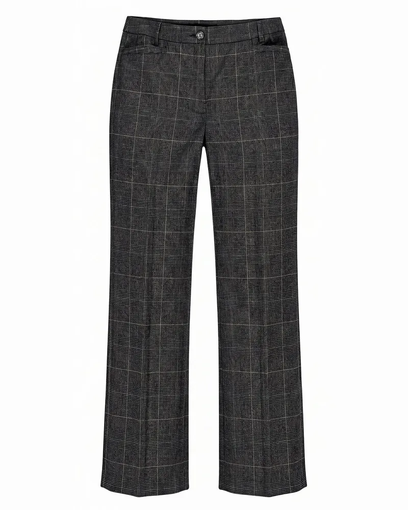 Peter Hahn Jersey-Hose  schwarz Schwarz