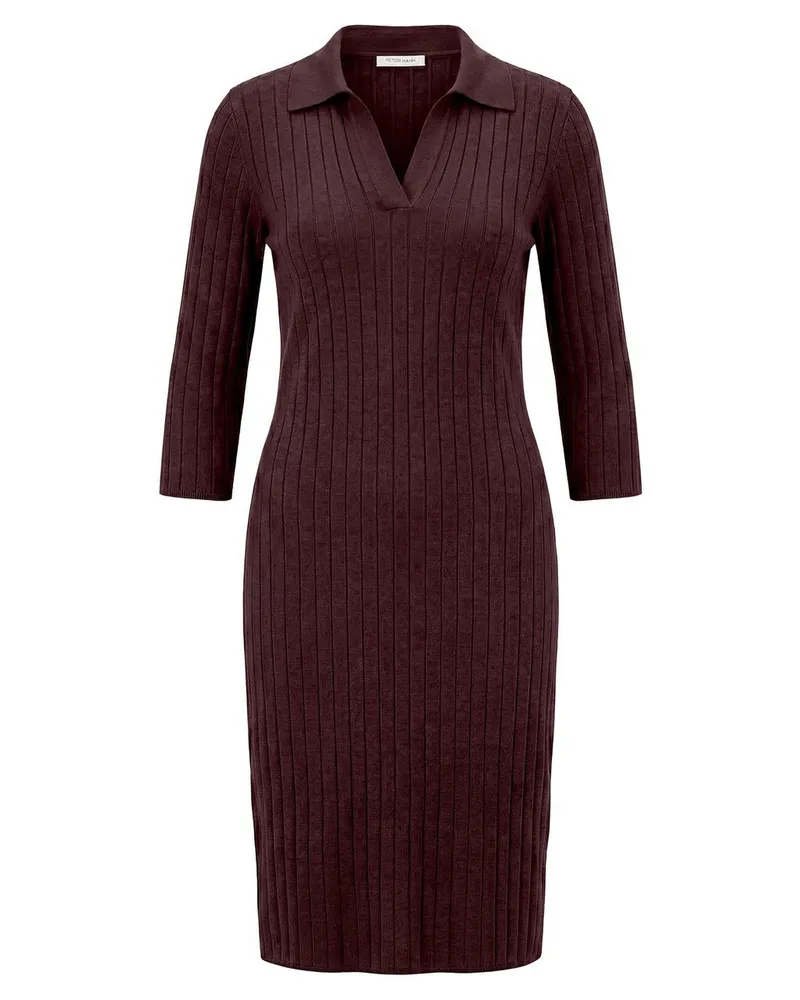 Peter Hahn Strickkleid  braun Braun
