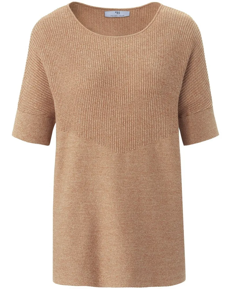 Peter Hahn Pullover Kimono-Halbarm  braun Braun