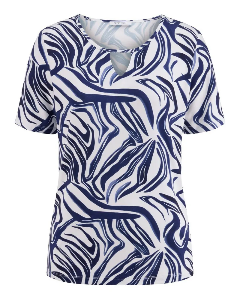 Peter Hahn Rundhals-Shirt  weiss Weiss
