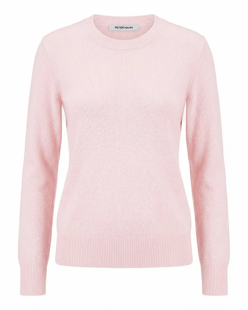 Peter Hahn Rundhals-Pullover  rosé Rosé