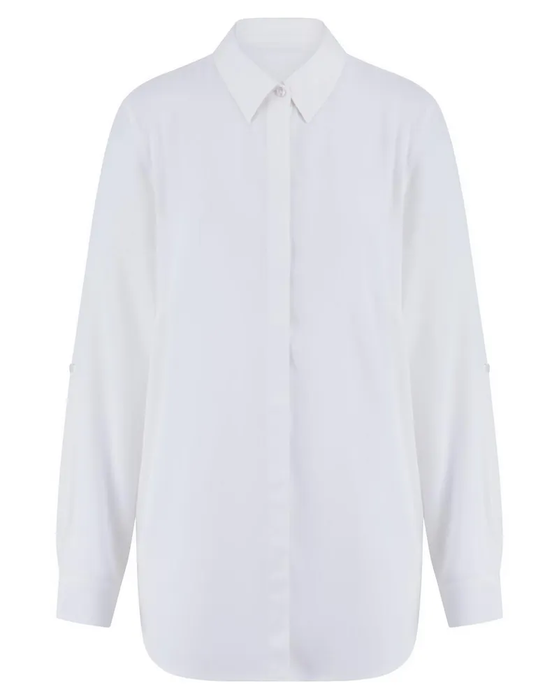 Emilia Lay Long-Bluse  weiss Weiss
