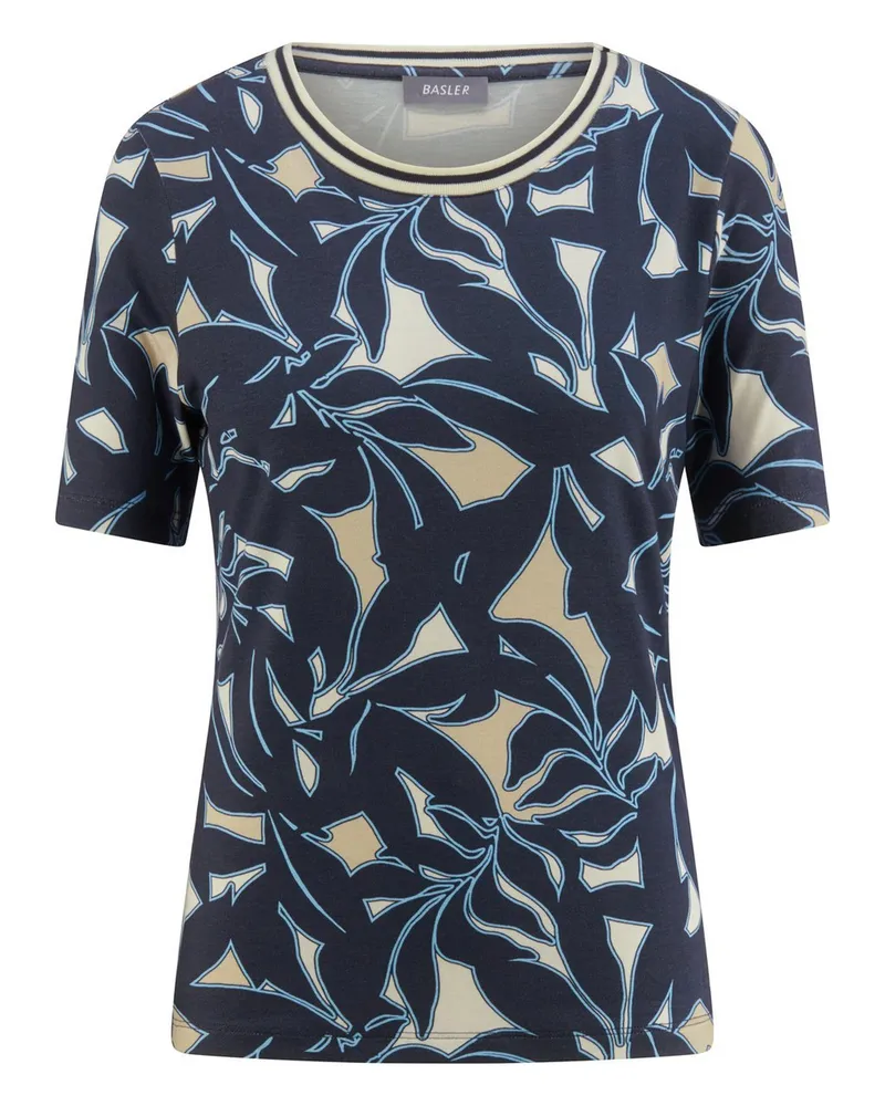 Basler Rundhals-Shirt  mehrfarbig Mehrfarbig