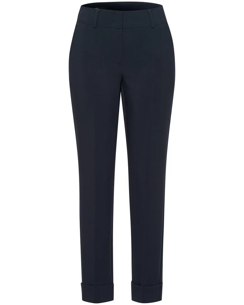 FADENMEISTER BERLIN Knöchellange Hose  blau Blau