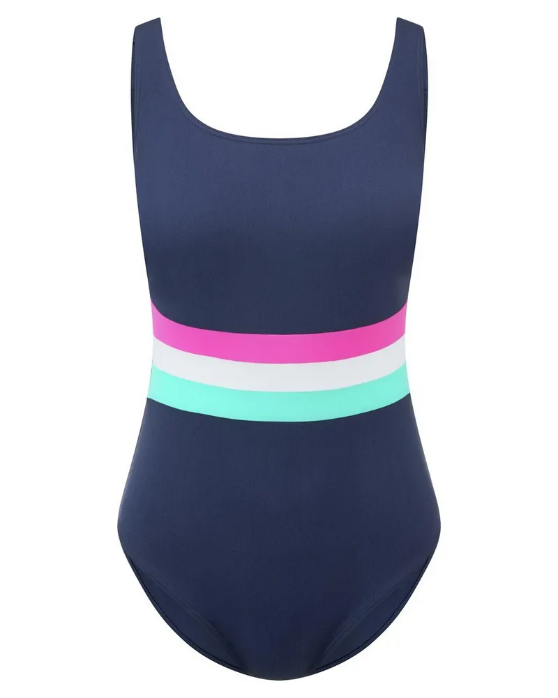 Sunmarin Badeanzug  blau Blau