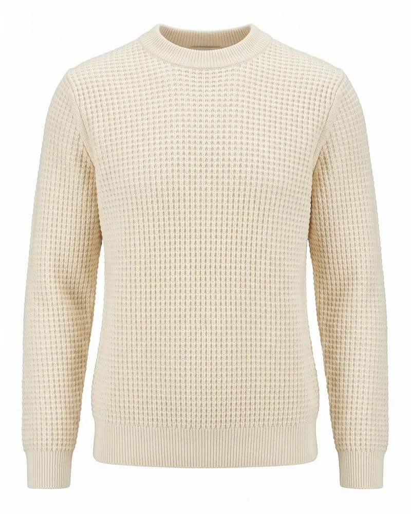 Gant Rundhals-Pullover  weiss Weiss