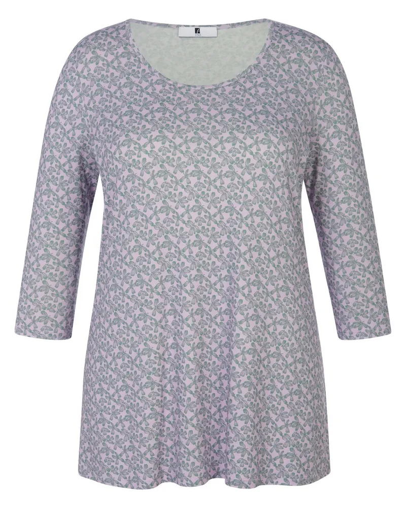 Anna Aura Rundhals-Shirt 3/4-Arm  lila Lila