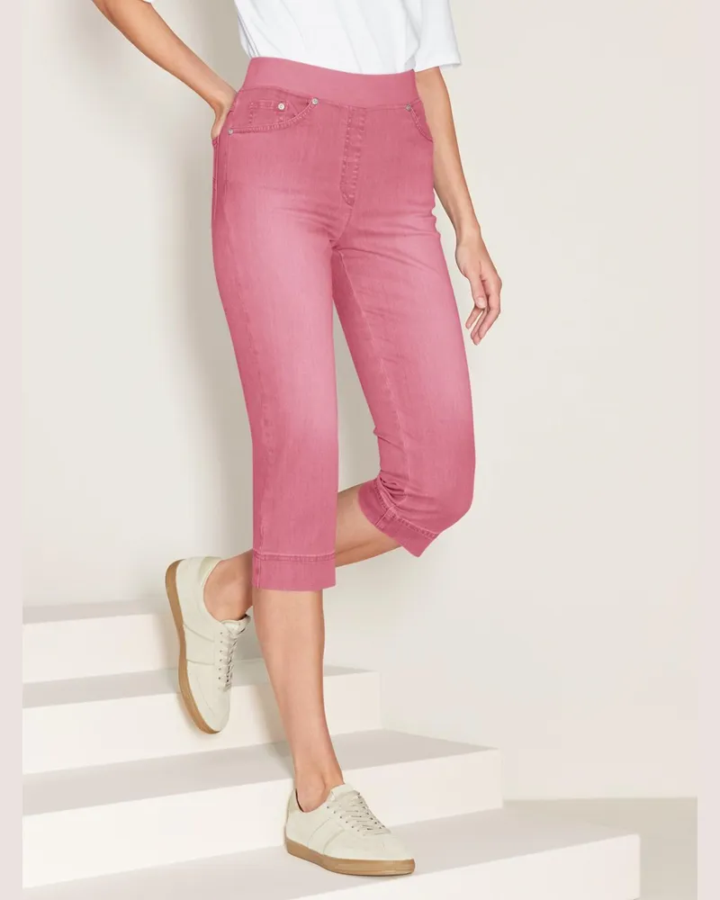 Brax Comfort Plus-Caprihose Modell Carina Capri Raphaela by  rosé Rosé