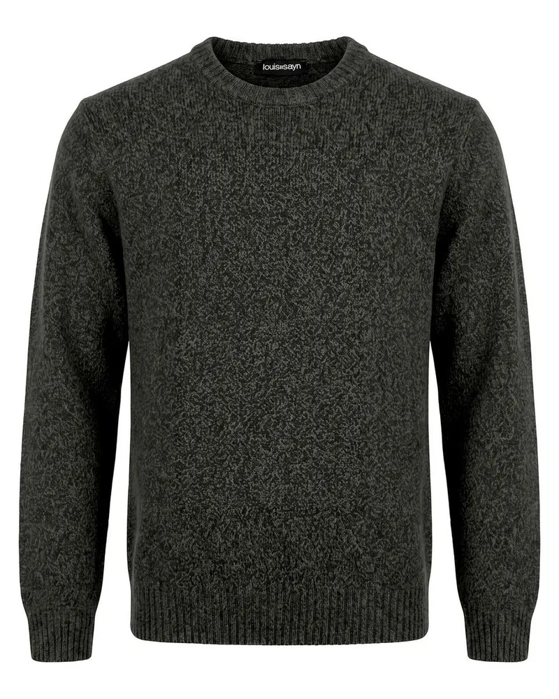 Louis Sayn Rundhals-Pullover  grün Grün