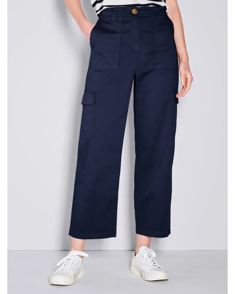 Peter Hahn Hose Passform Cornelia  blau Blau