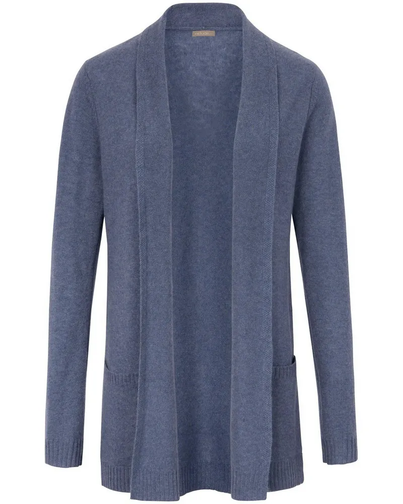 Include Strickjacke aus 100% Premium-Kaschmir  blau Blau