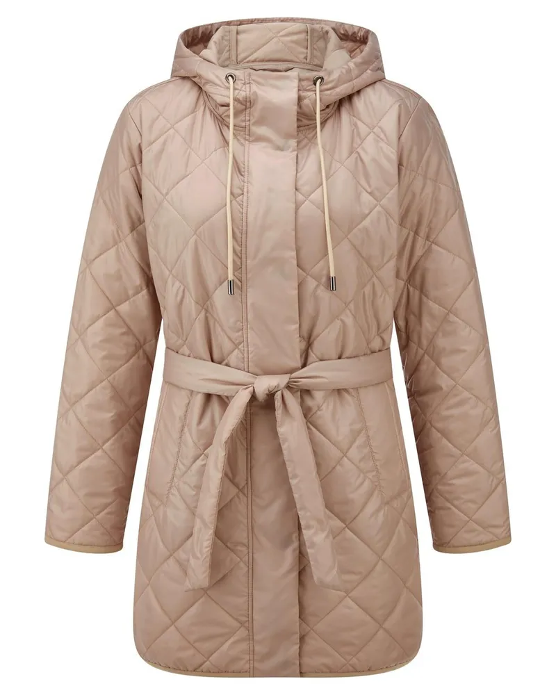 Peter Hahn Long-Steppjacke  gold Gold