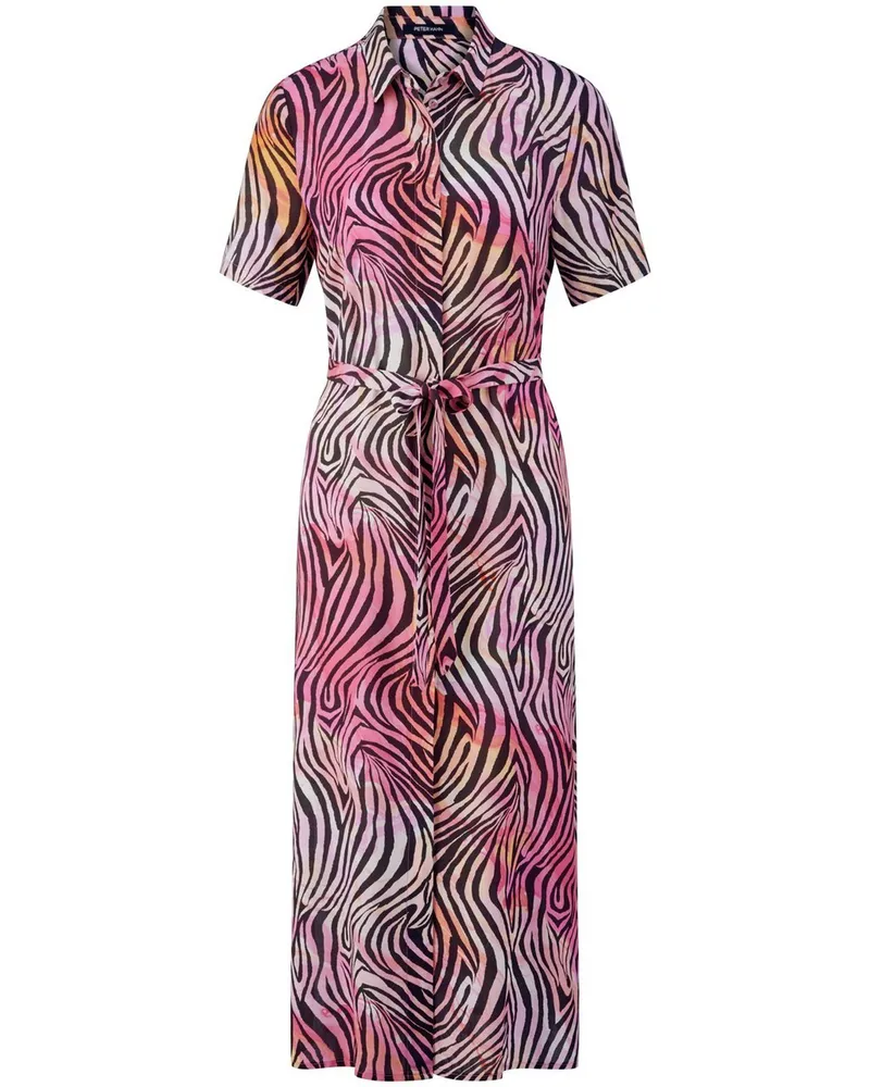 Peter Hahn Kleid  mehrfarbig Mehrfarbig
