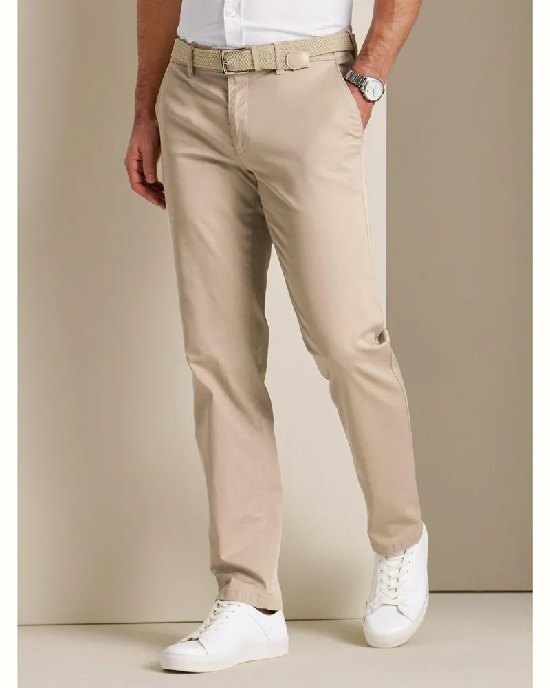 Brax Flatfront-Hose Eurex by  beige Beige