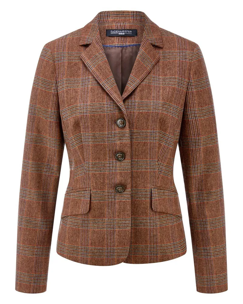 FADENMEISTER BERLIN Blazer  braun Braun