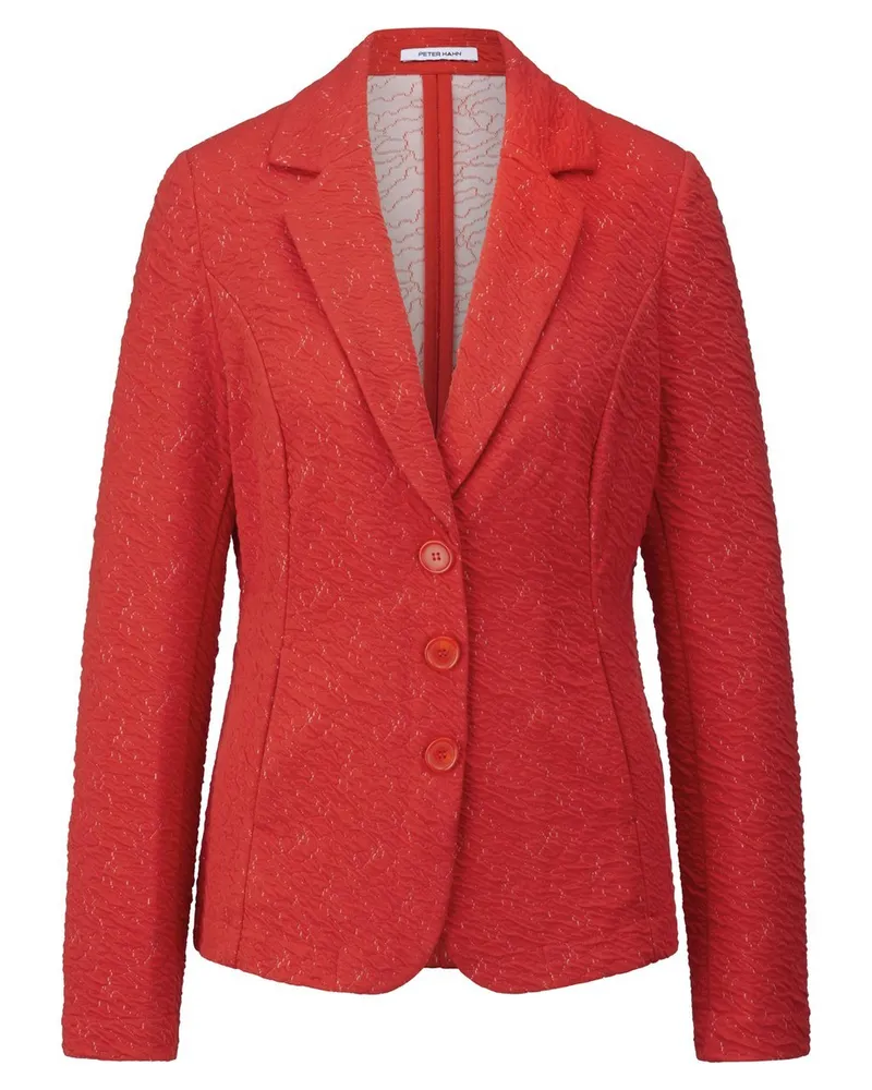 Peter Hahn Jersey-Blazer  rot Rot