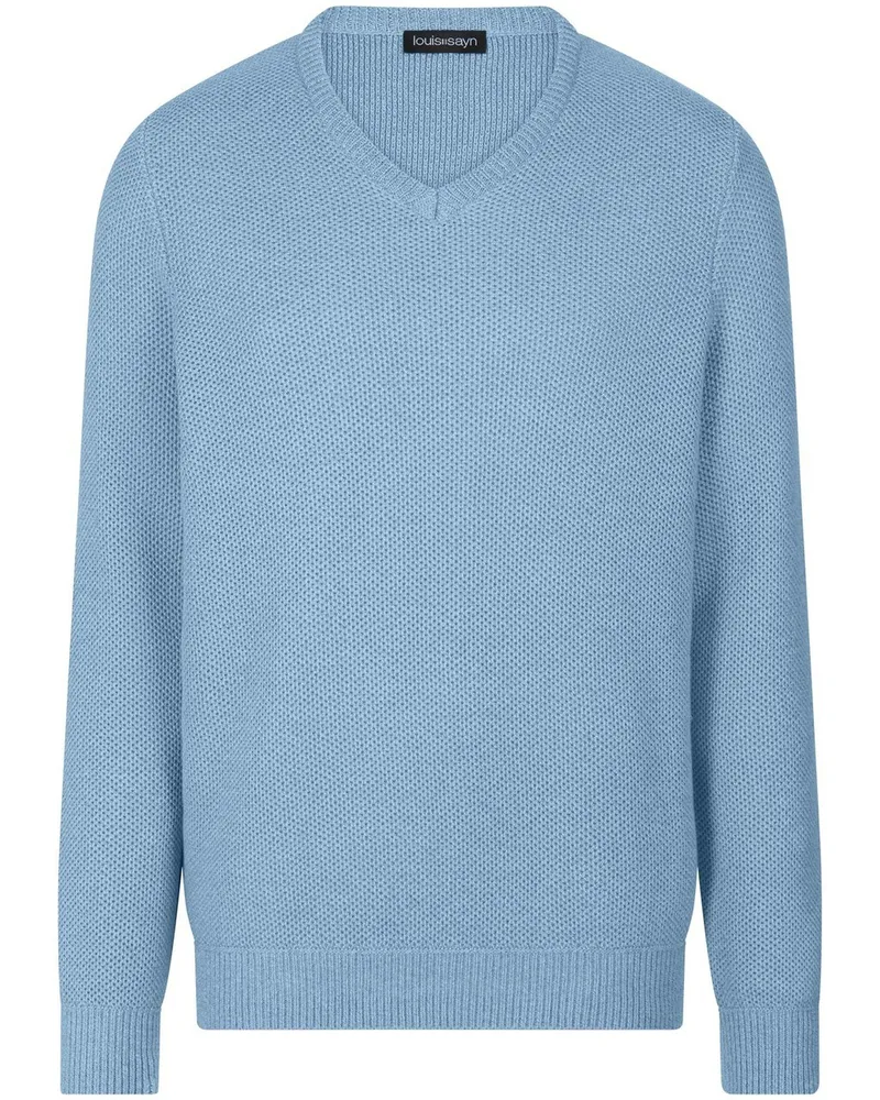 Louis Sayn V-Pullover  blau Blau