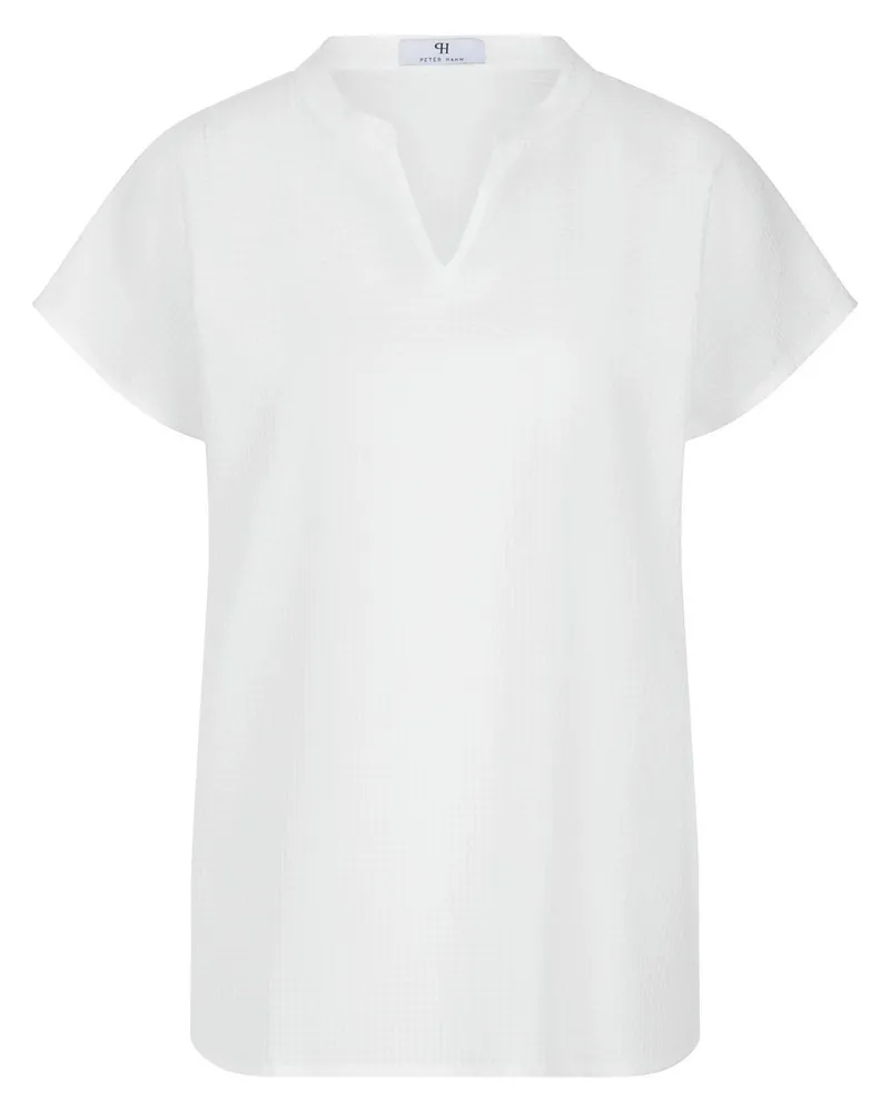 Peter Hahn Bluse zum Schlupfen  weiss Weiss