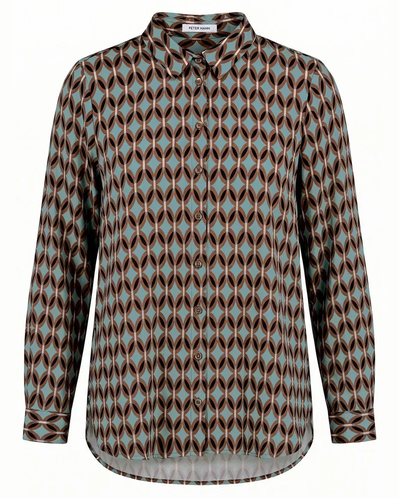 Peter Hahn Bluse  blau Blau